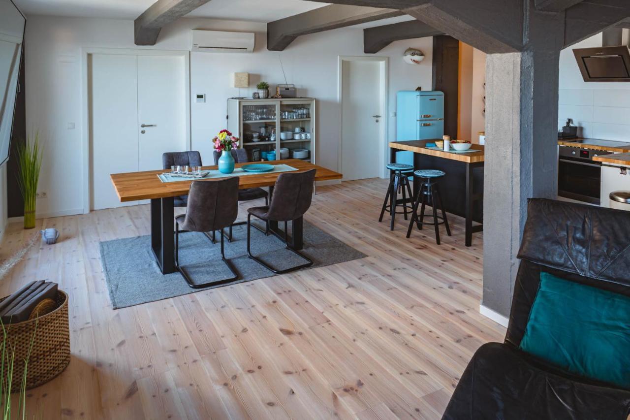 Boddenloft Wohnung 4.1 Barth Bagian luar foto