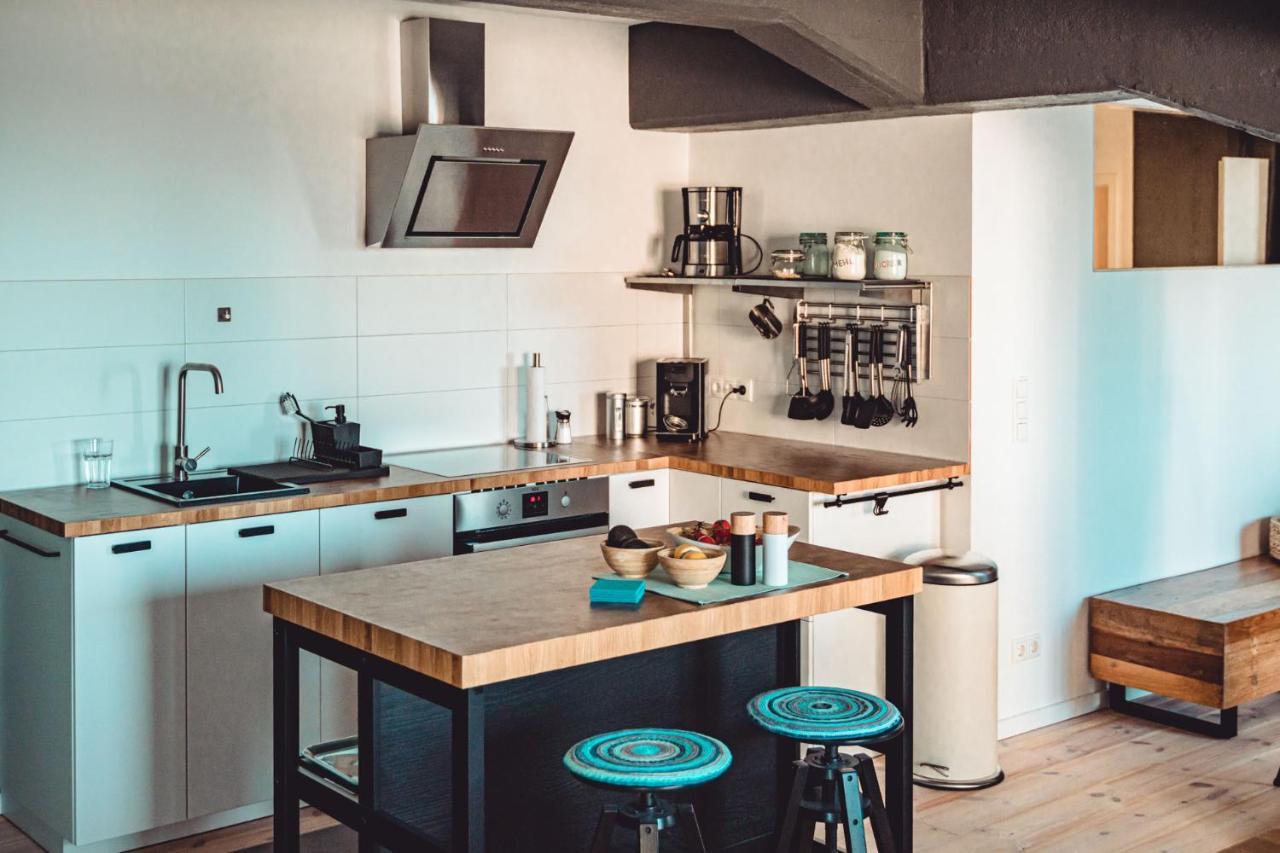 Boddenloft Wohnung 4.1 Barth Bagian luar foto